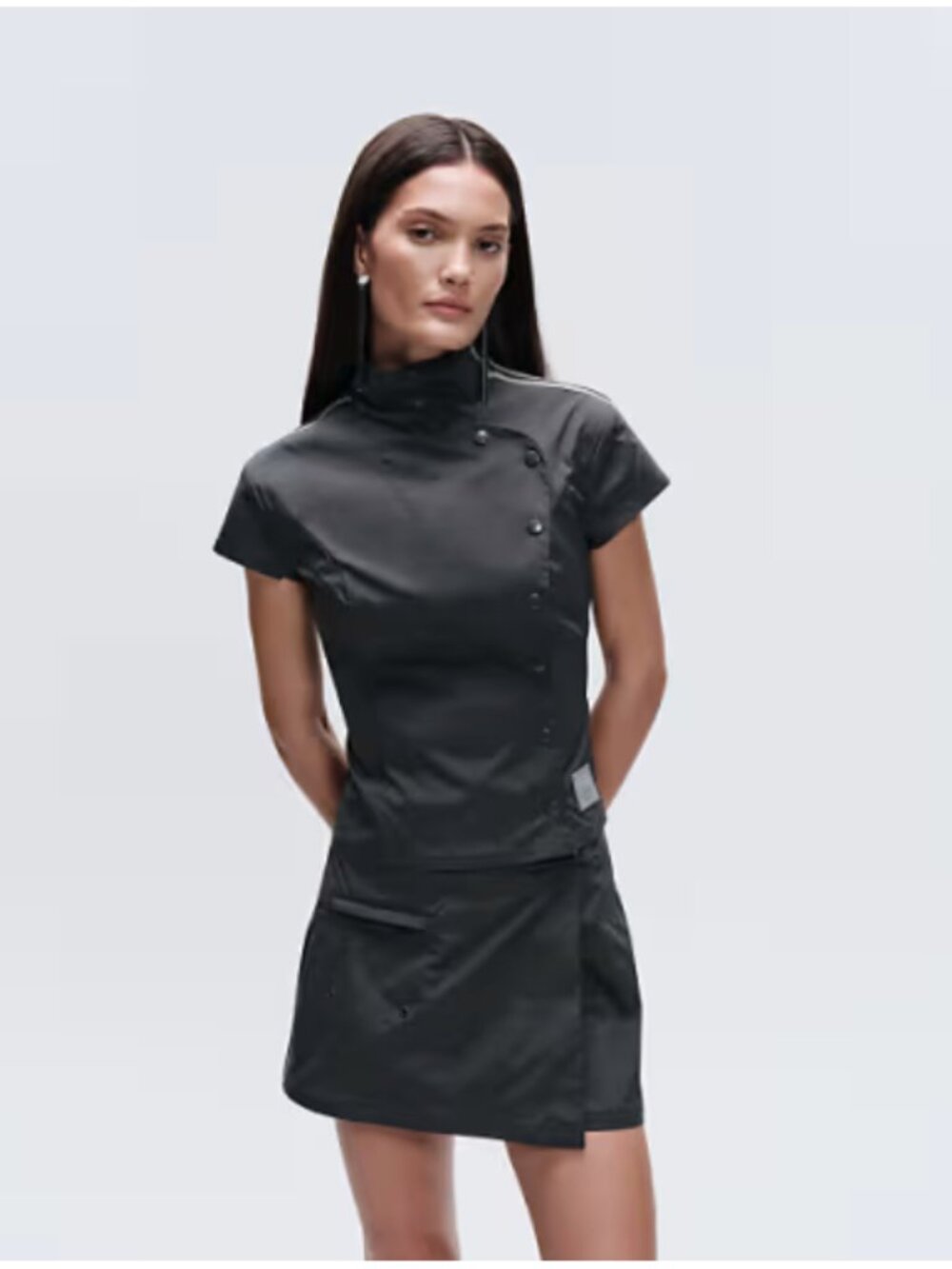 adidas Originals x ASOS women's mini skirt in gray, size medium SOLD OUT